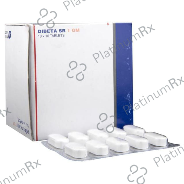 Dibeta SR 1gm Tablet 10s