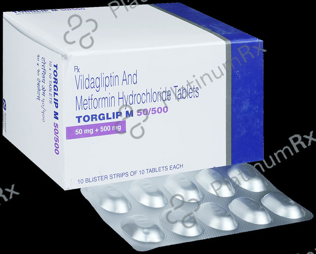 Torglip M 50/500mg Tablet 10s