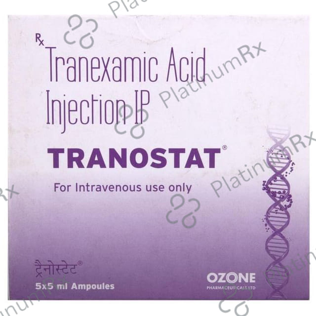 Tranostat 500mg Injection 5X2.5ml