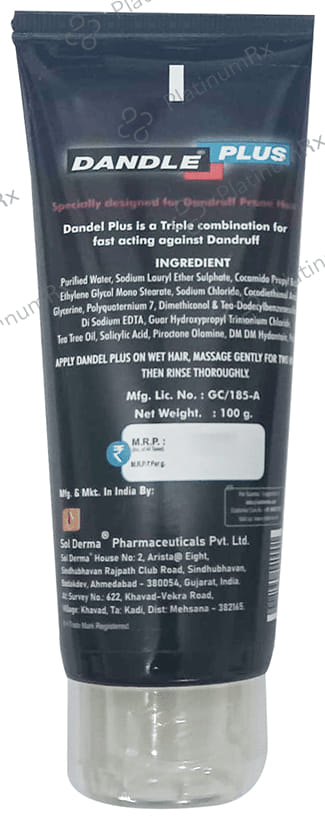 Dandel Plus Anti Dandruff Shampoo 100ml