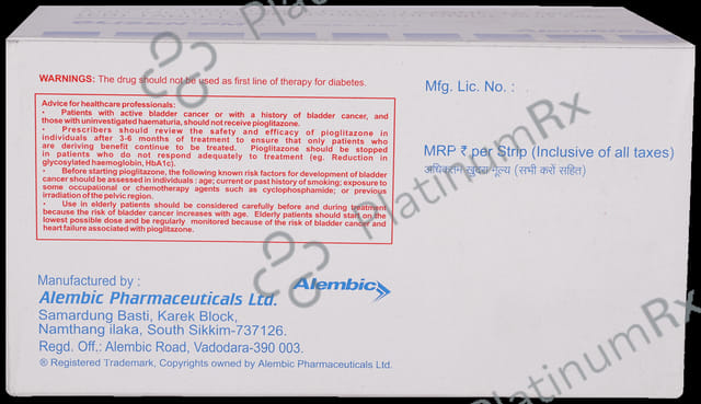 Glisen PM 1/500/15mg Tablet 15s