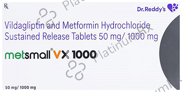 Metsmall VX 1000/50mg Tablet SR 10s