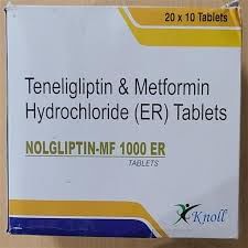 Nolgliptin MF 1000/20mg Tablet 10s