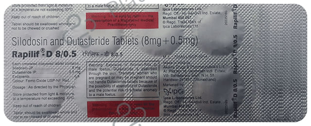 Rapilif D 8/0.5mg Tablet 10s