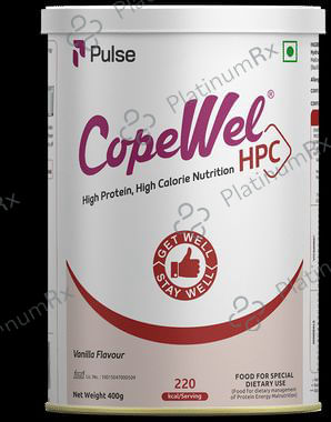 Pulse CopeWel HPC for High Protein & High Calorie Nutrition Flavour Powder Vanilla 400gm