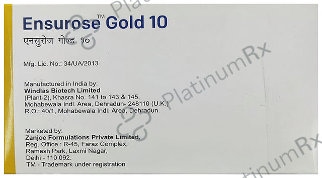 Ensurose Gold 10 Capsule