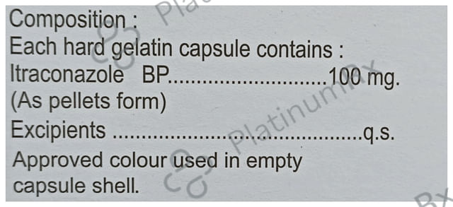 Mycotral 100mg Capsule