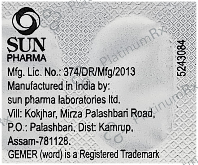 Gemer Sita IR 50/500/1mg Tablet 10s