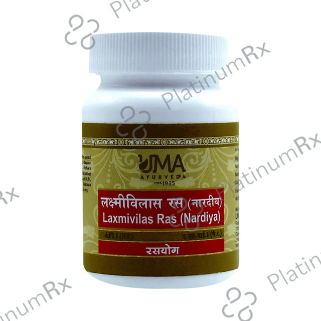 Uma Ayurveda Laxmivilas Ras (Nardiya) Tablet 80 tablets