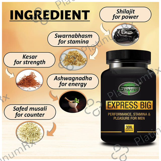 Sabates Express Big Capsule 30 capsules