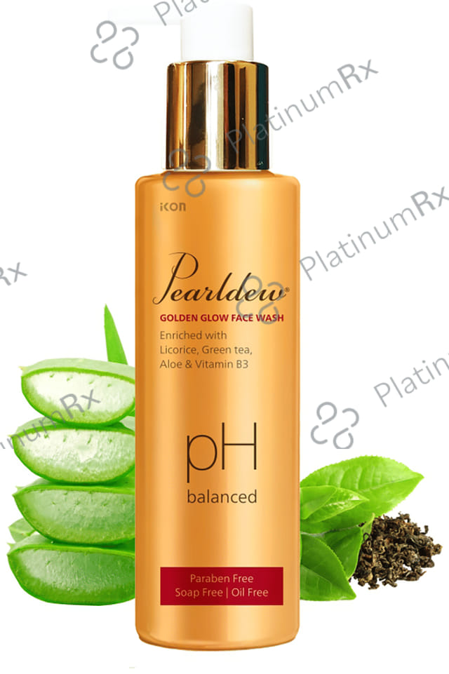Pearldew Golden Glow Face Wash
