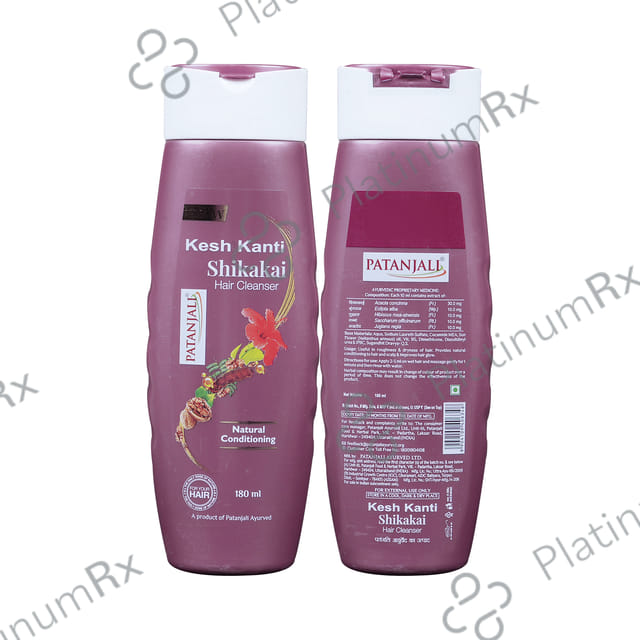 Patanjali Ayurveda Kesh Kanti Shikakai Hair Cleanser 180 ml
