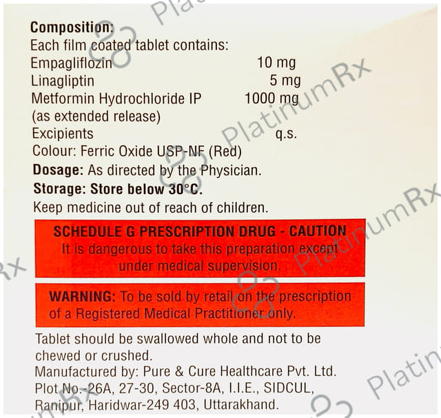 Ajaduo M Forte 10mg Tablet ER 10s