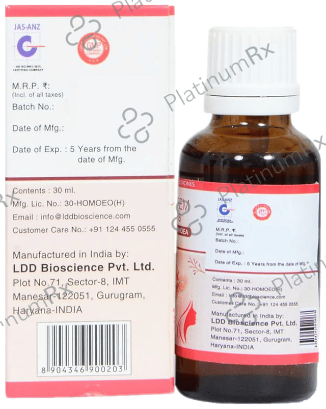 LDD Bioscience Lukofem Drop for Leucorrhoea
