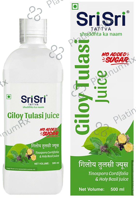 Sri Sri Tattva Giloy Tulasi Juice 500 ml