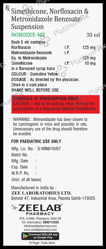 Norozee-MZ Oral Suspension