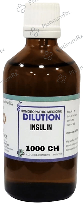 LDD Bioscience Insulin Dilution 1000 CH 100 ml