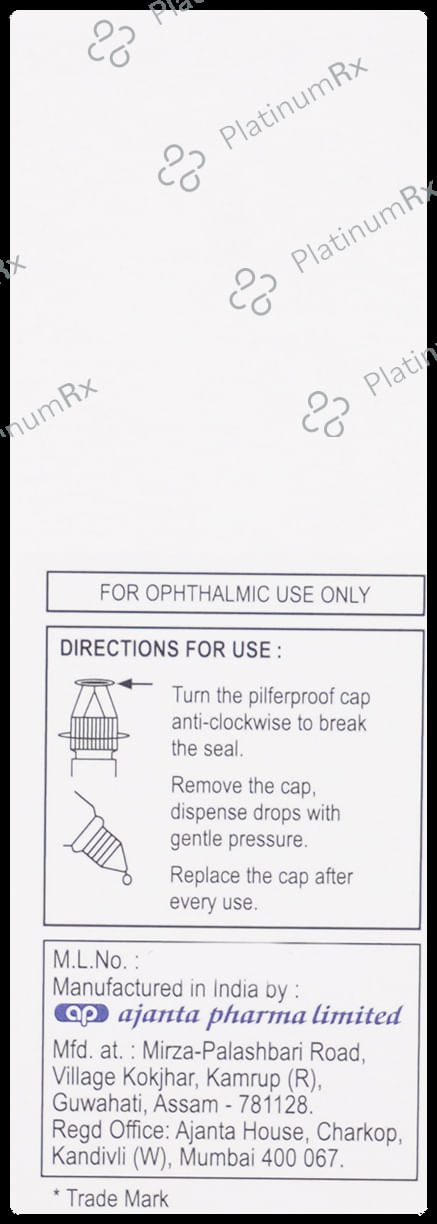 Gate P Eye Drop BAK Free