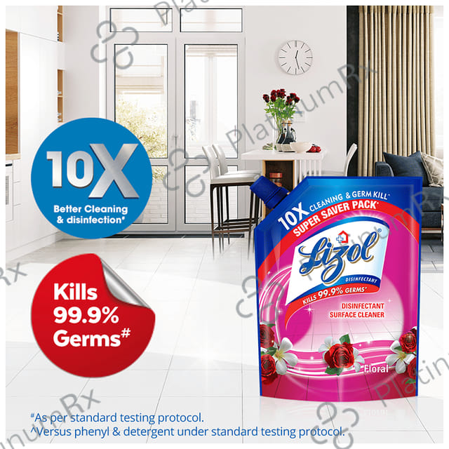 Lizol Disinfectant Surface Cleaner Floral 1800 ml