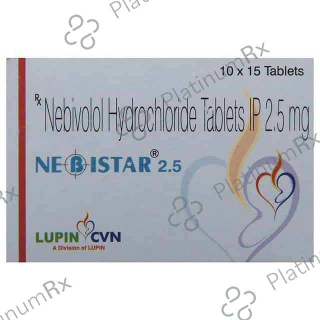 Nebistar 2.5mg Tablet 15s