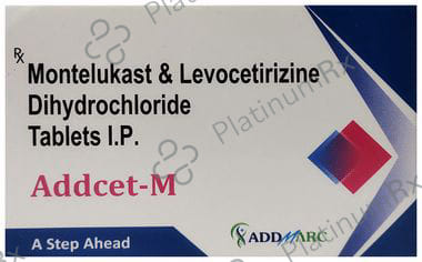 Addcet M 5/10mg Tablet 10s