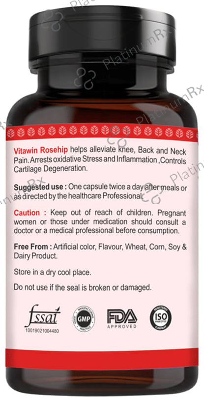 Vitawin Rosehip Vegetarian Capsule