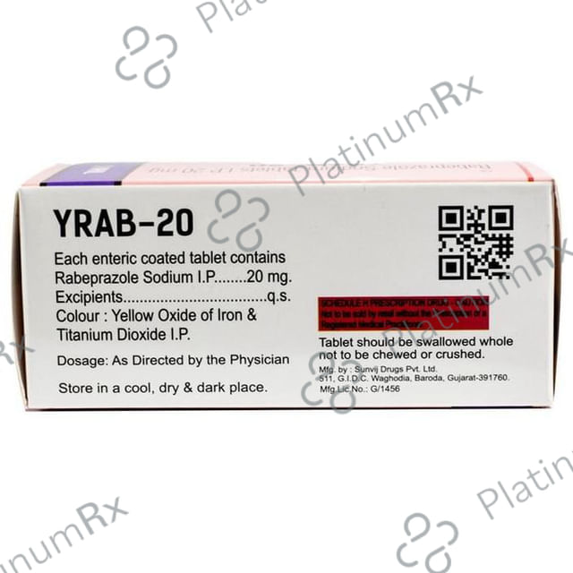 Yrab 20mg Tablet