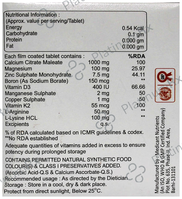 Roman Pharma Calroma Tablet