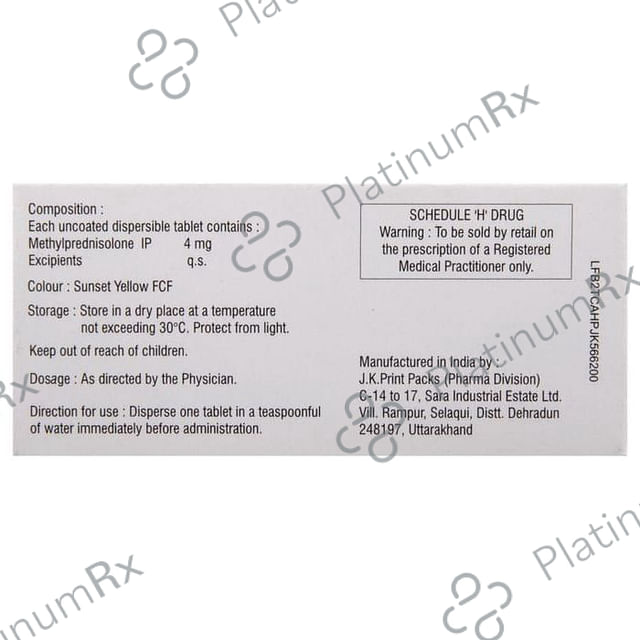 Nucort M4 DT 4mg Tablet 10s