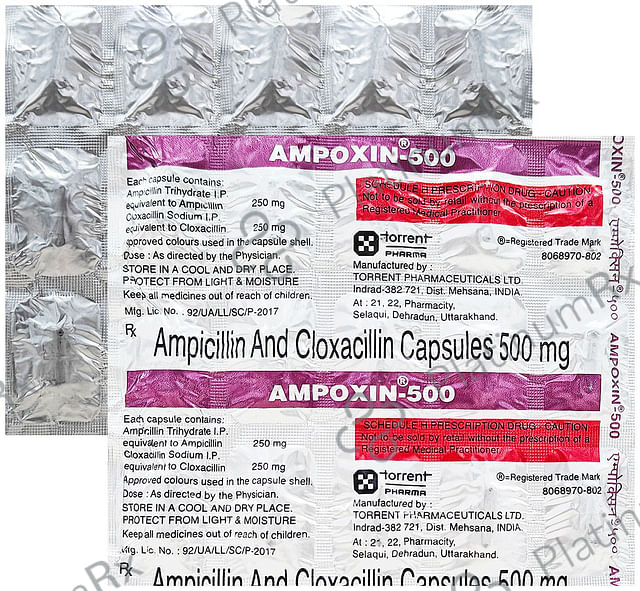 Ampoxin 500mg Capsule 15s