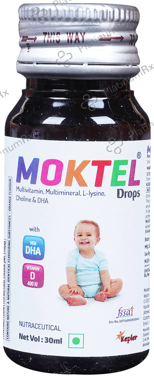 Moktel Drops with DHA