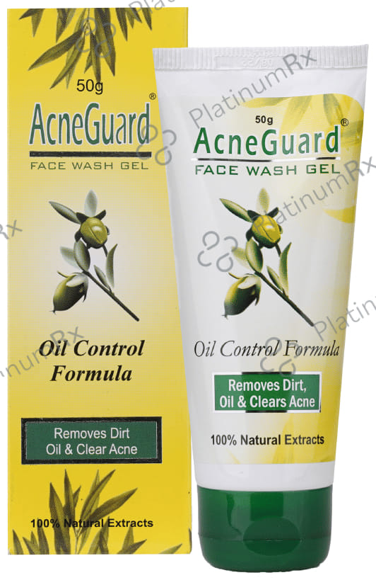 Acneguard Face Wash Gel (50gm Each) Tube 2s