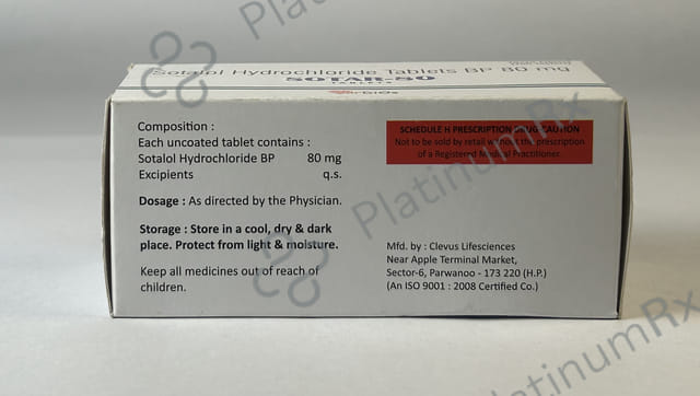 Sotar 80mg Tablet 10s
