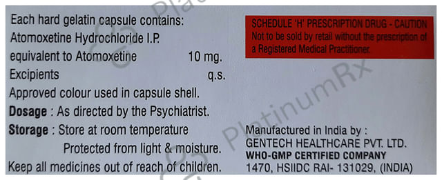 Atexitine 10 Capsule