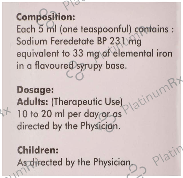 Irex 33mg Syrup 150ml