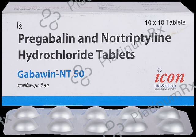 Gabawin-NT 50mg/10mg Tablet