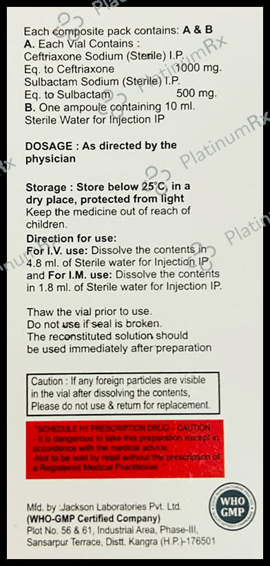 Savelife-S Injection 1000/500