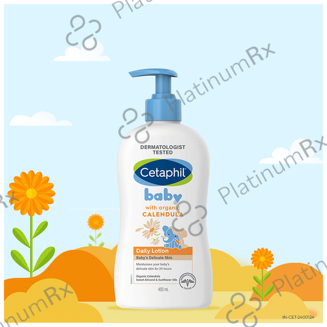 Cetaphil with Organic Calendula Baby Daily Lotion 400ml