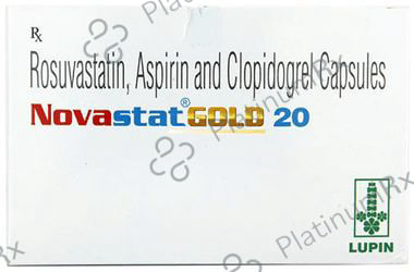 Novastat Gold 75/20/75mg Capsule 10s