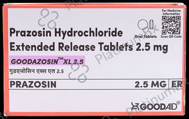 Goodazosin XL 2.5 Tablet