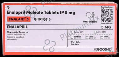 Enalaid 5mg Tablet 10s