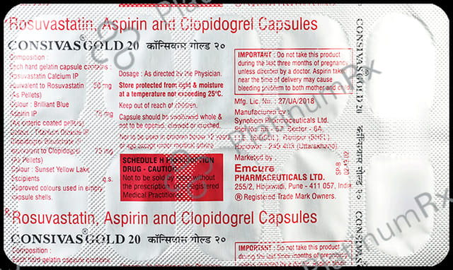 Consivas Gold 20 Capsule