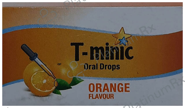T Minic 2/5mg Oral Drops Orange 15ml
