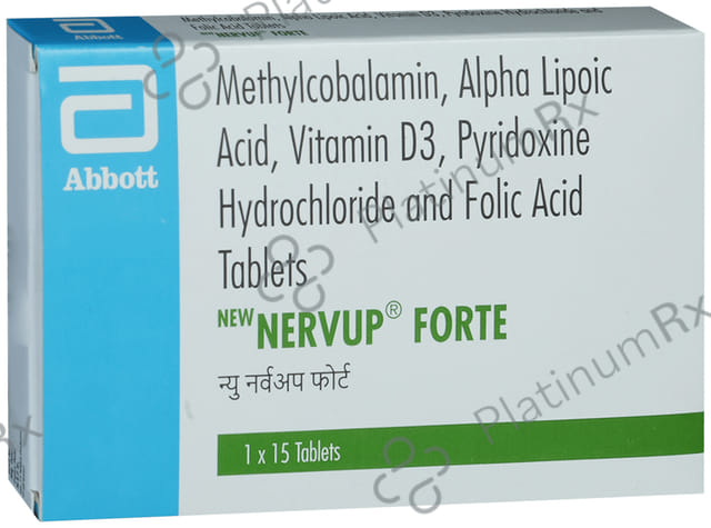 New Nervup Forte Tablet 15s