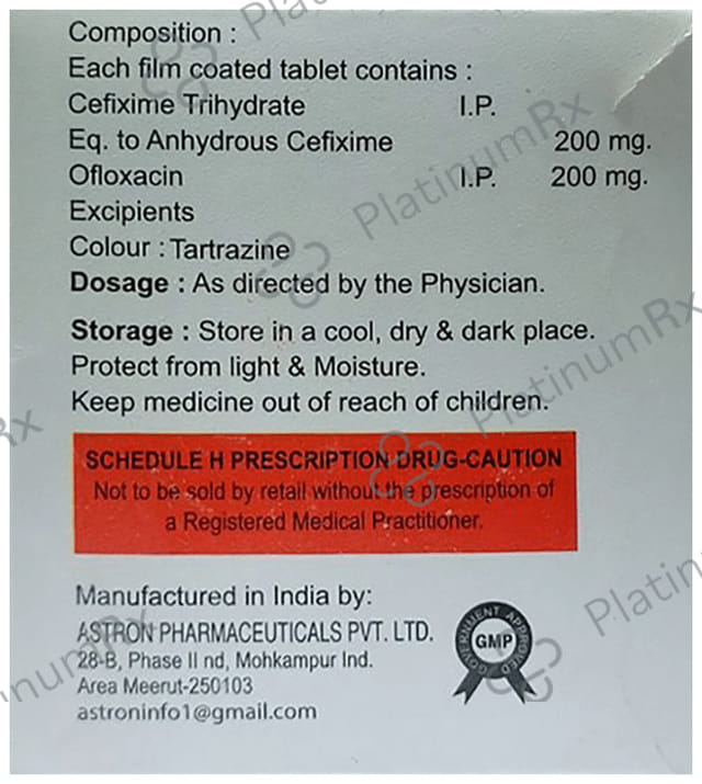 Ceflonix-O Tablet