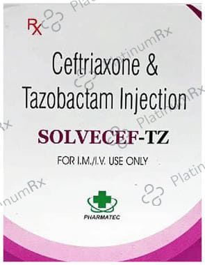 Solvecef TZ 1000/125mg Injection 1s