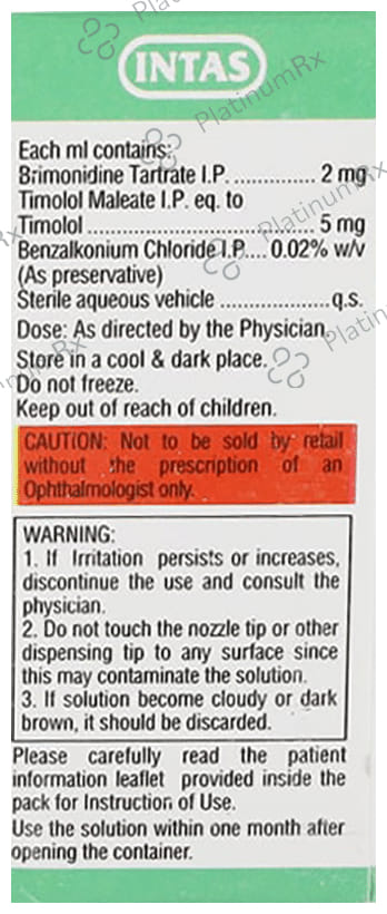 Brimotas T Eye Drop 5ml