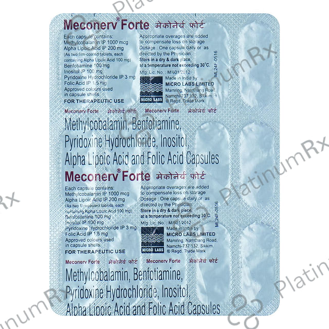 Meconerv Forte Capsule 15s