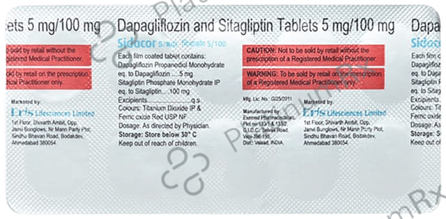Sidacor 5/100 Tablet