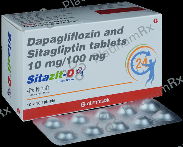 Sitazit D 10/100mg Tablet 10s